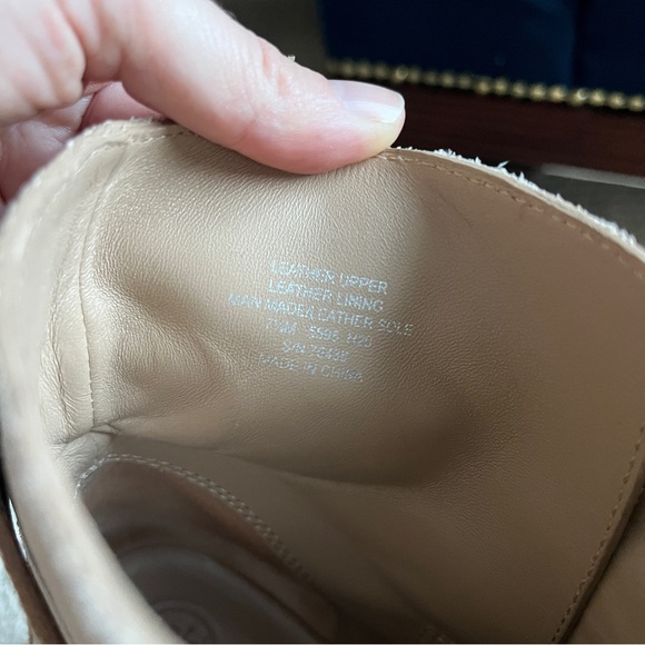 Tory Burch Tan Suede Leather Boots - Picture 6 of 8